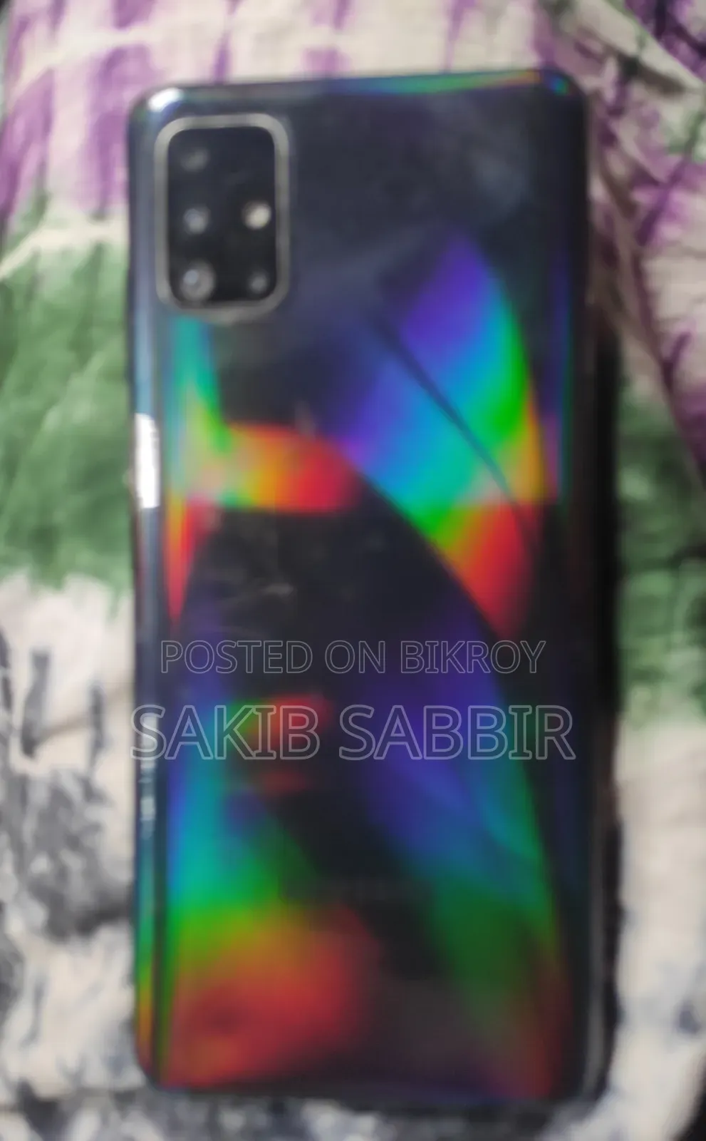 স্যামসাং গ্যালাক্সি এ৫১ ১২৮ জিবি নীল