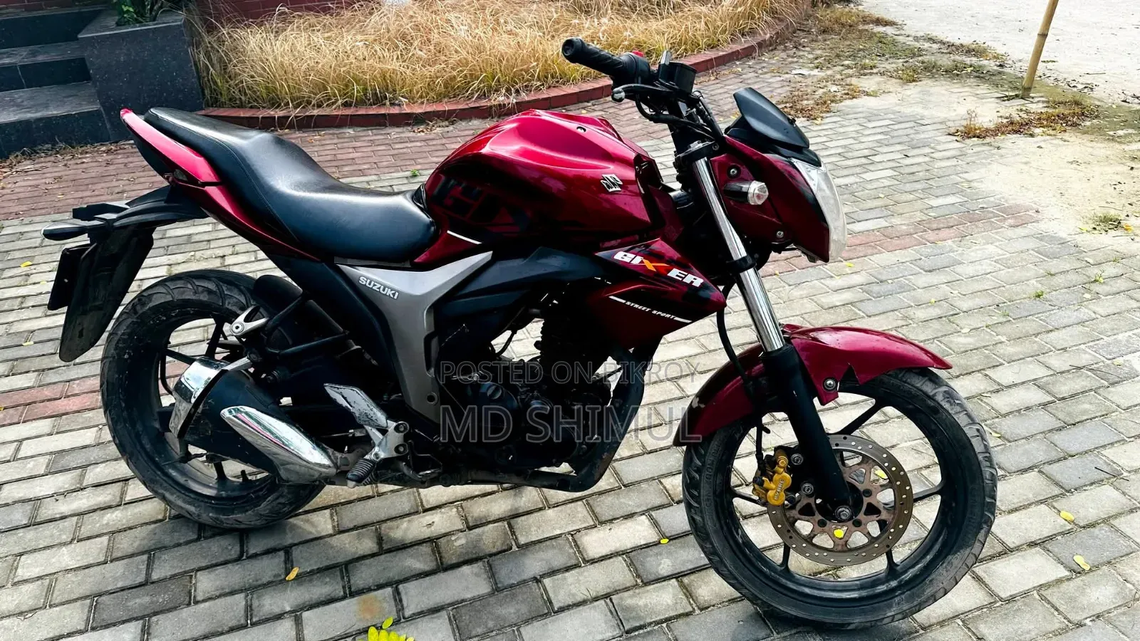 Suzuki Gixxer 2021 Red