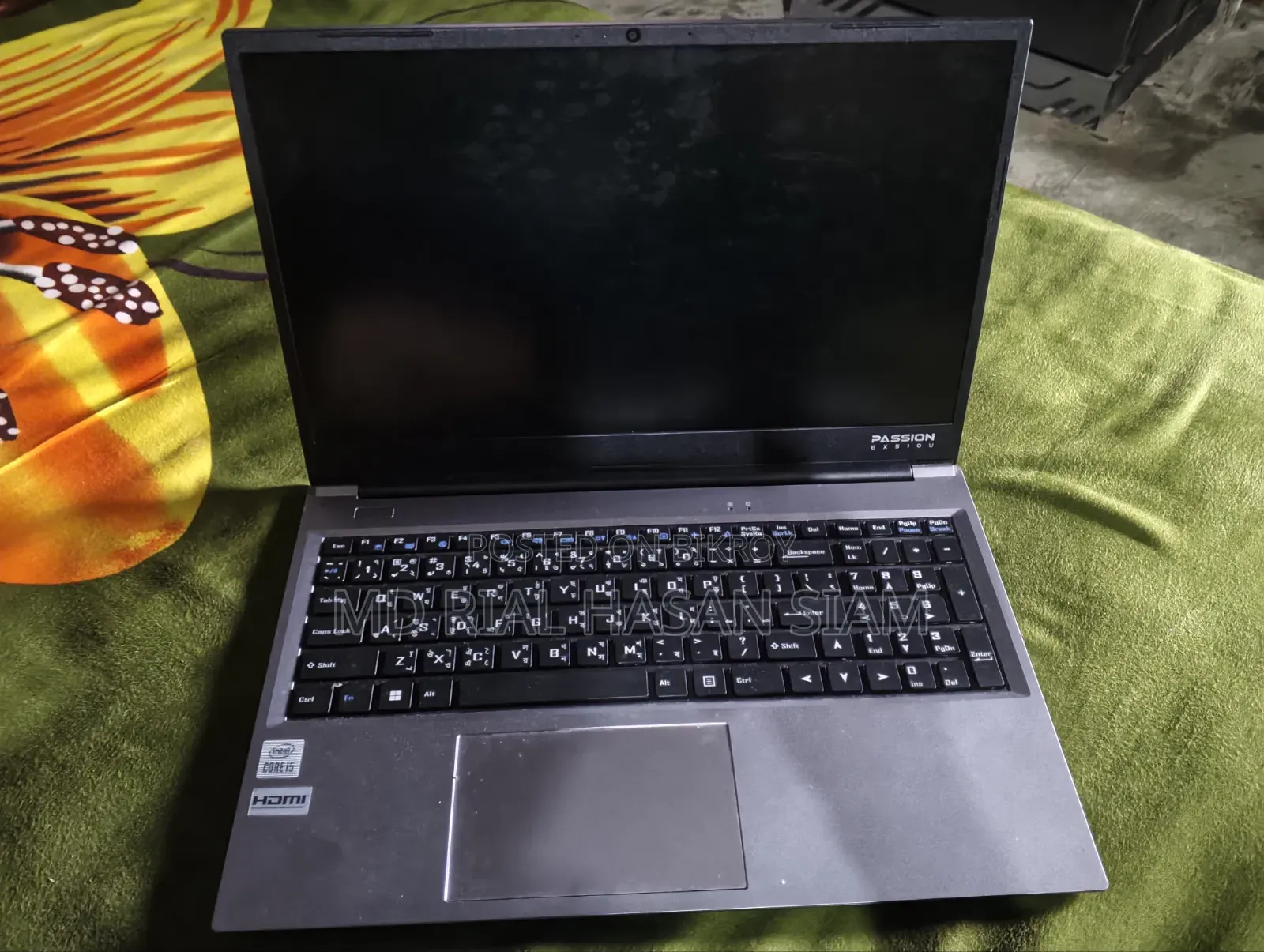 Laptop 8GB Intel Core I5 SSHD+SSD 512GB