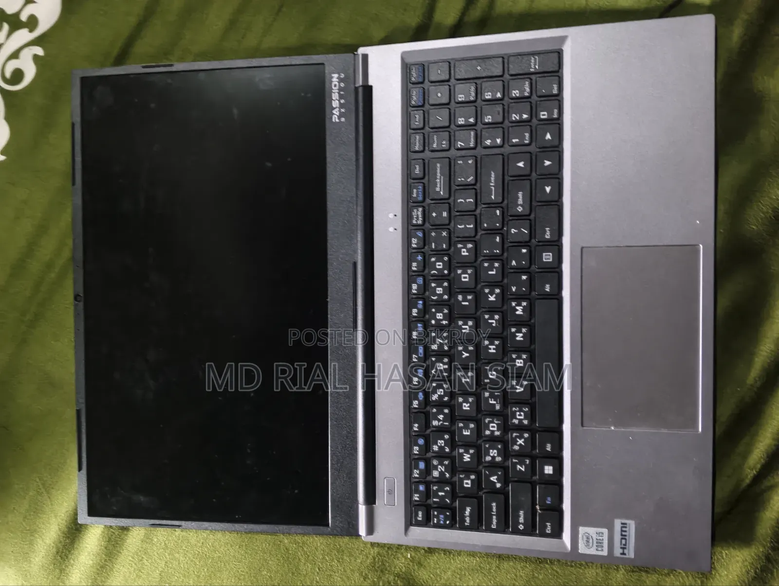 Laptop 8GB Intel Core I5 SSHD+SSD 512GB