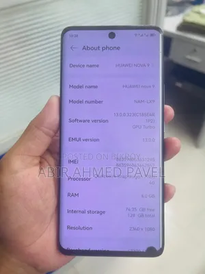Huawei Nova 9 128 GB Silver