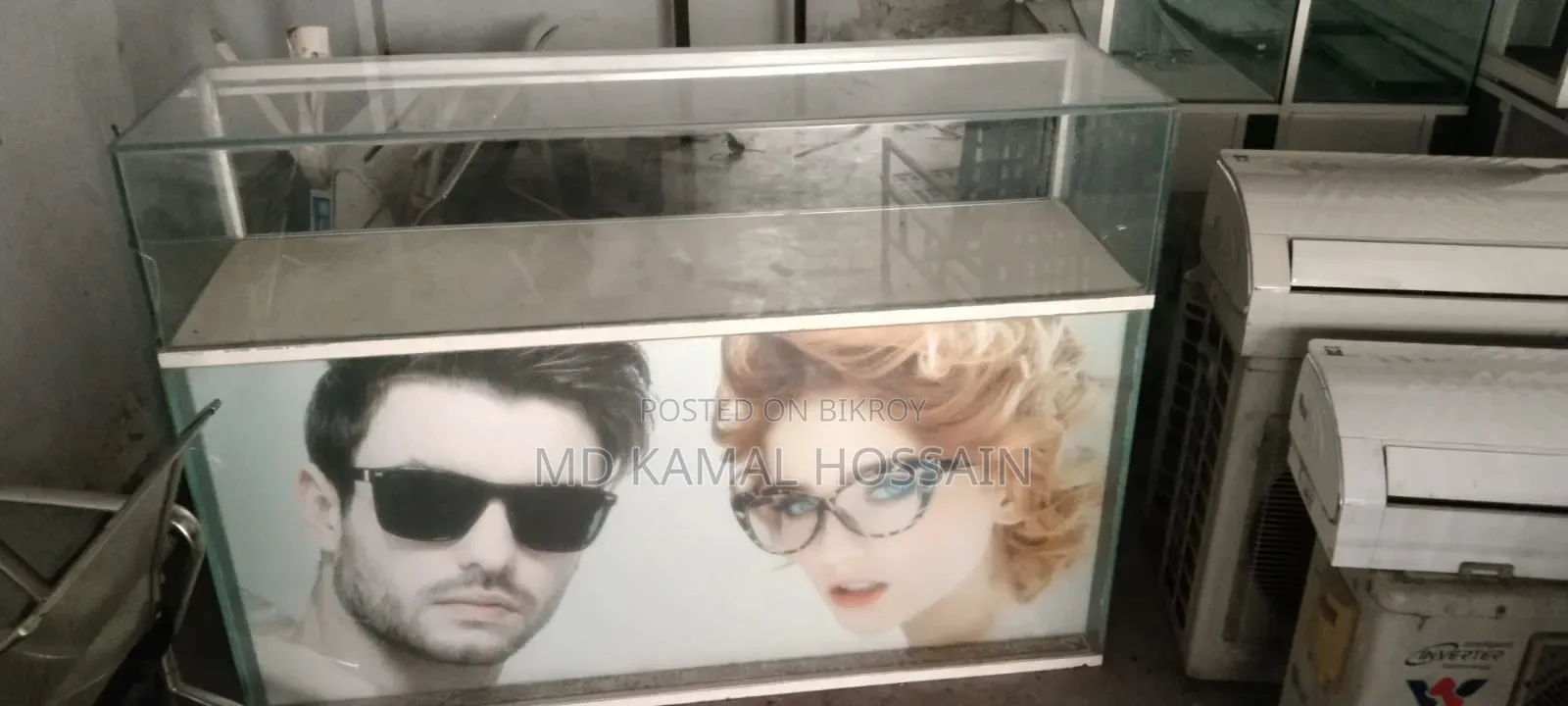 Shop showcase and shelf for sale (3 sets)