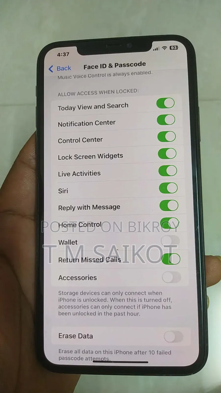 Apple iPhone 11 Pro Max 64 GB Gray