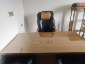 3 Chairs 1 Table.