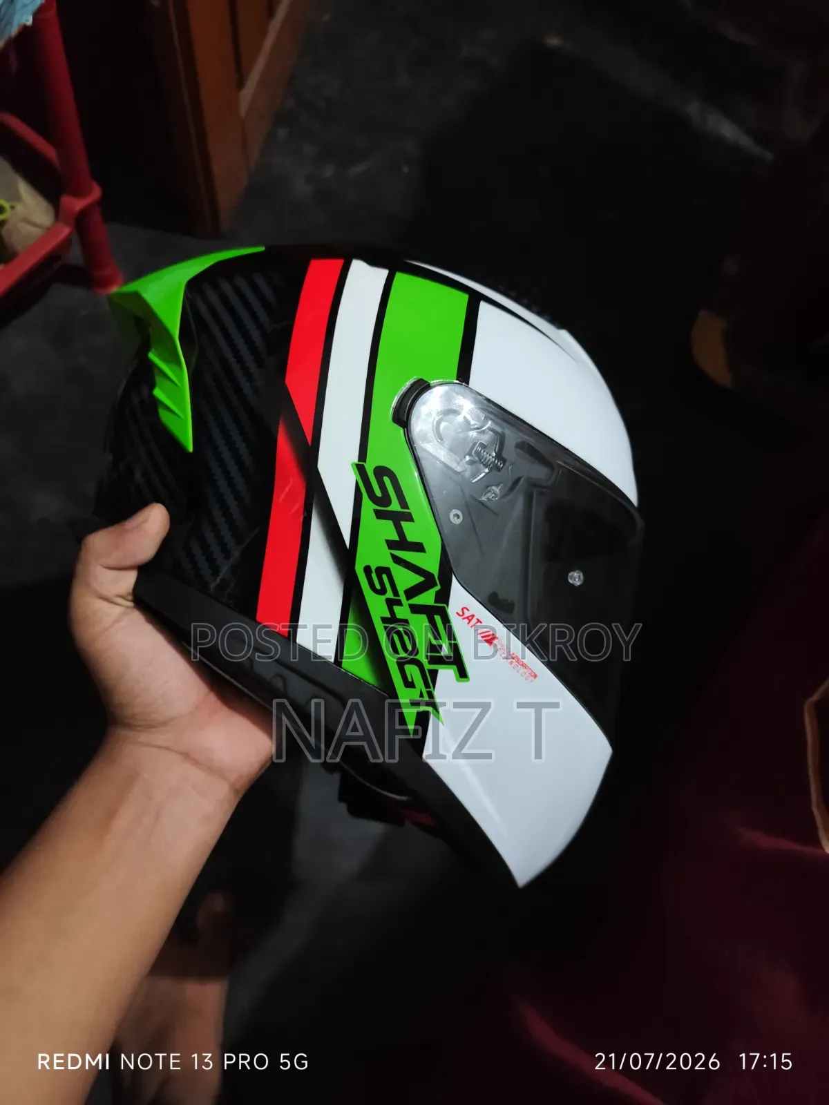 Used Helmet - Shaft 542gt