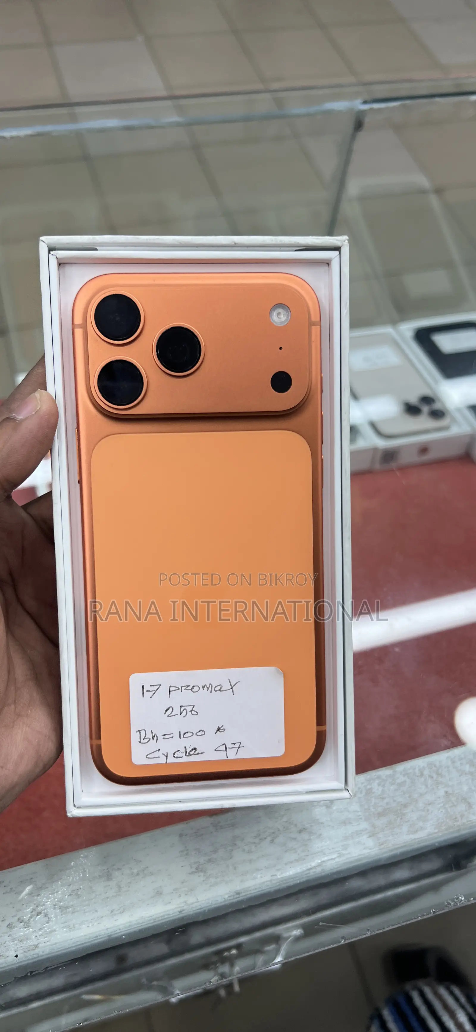 Apple iPhone 17 Pro Max 256 GB Orange