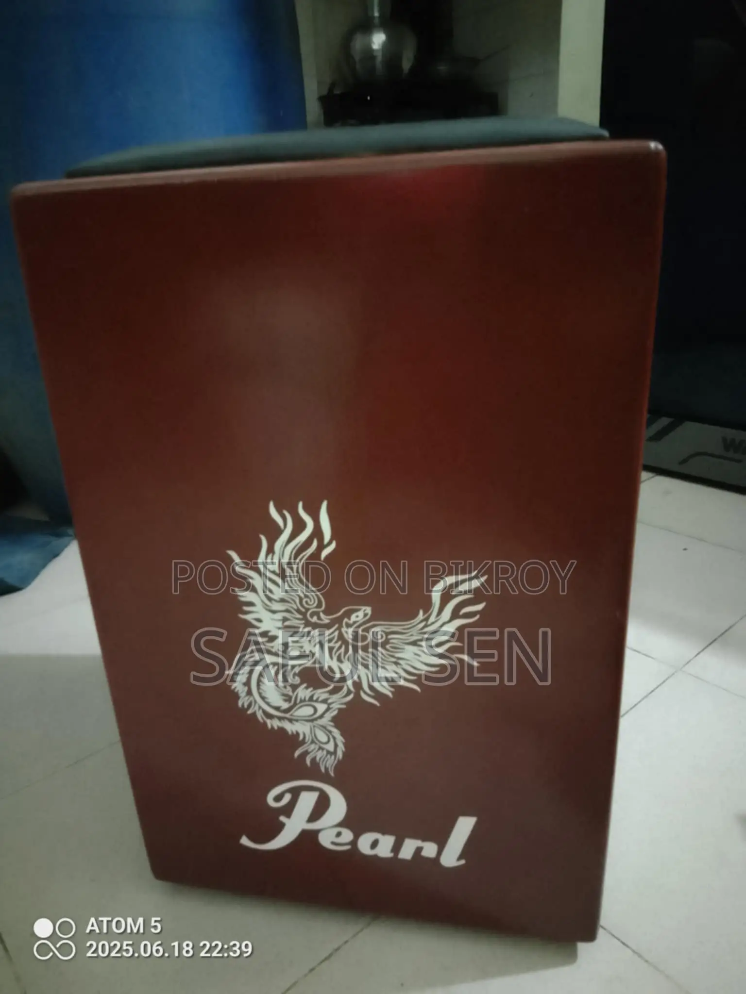 Pearl brand cajon box drum