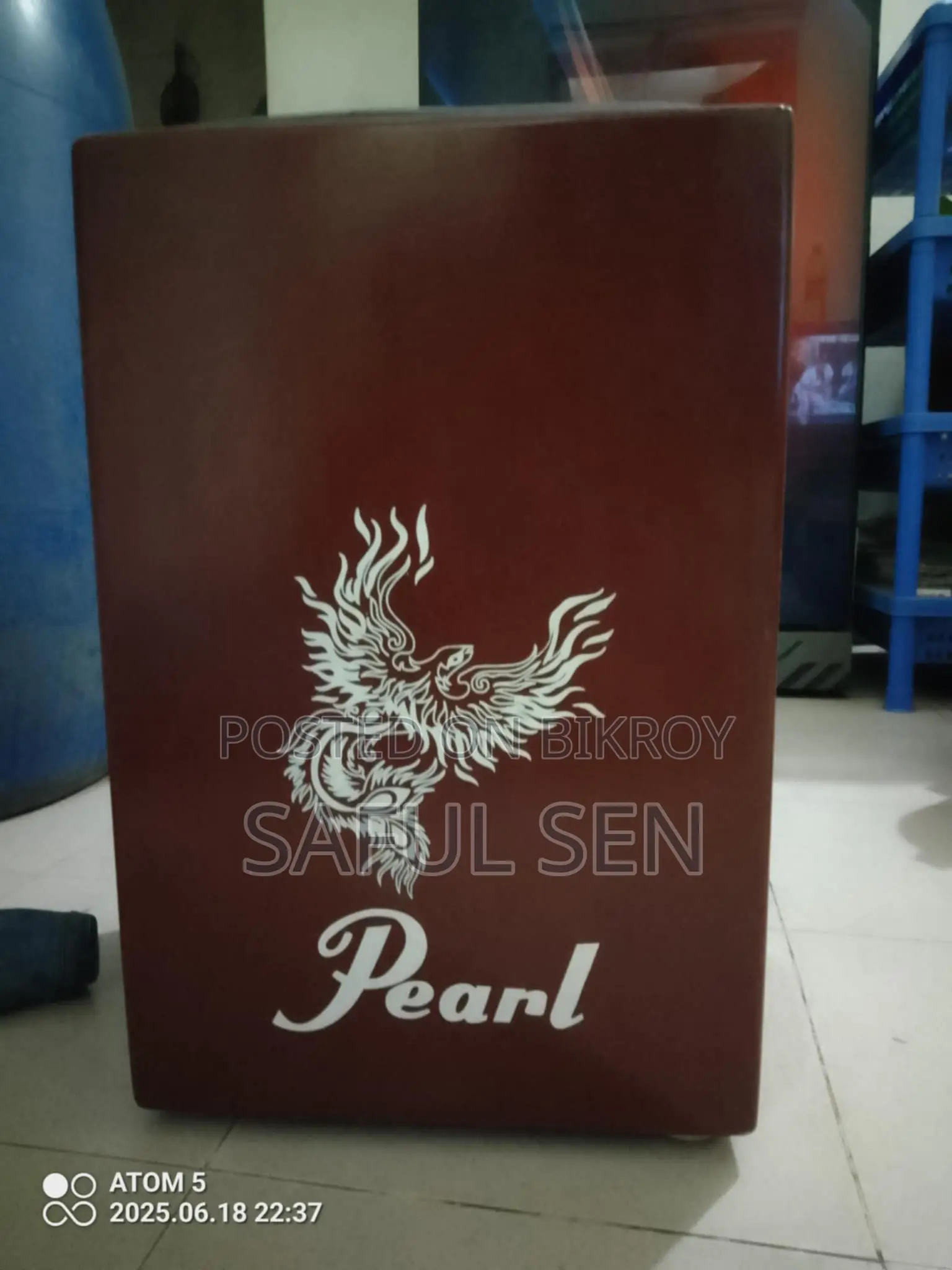 Pearl brand cajon box drum