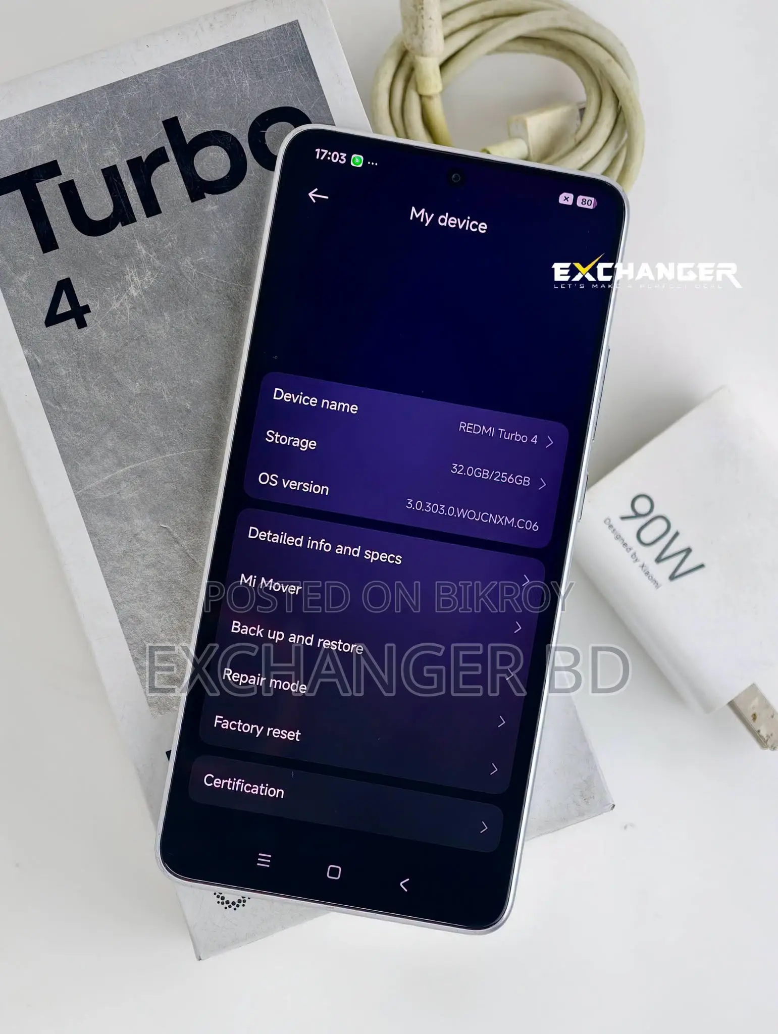 Xiaomi Redmi Turbo 4 256 GB Red