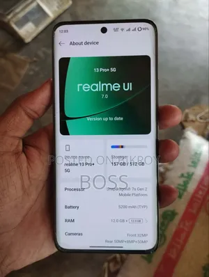 রিয়েলমি ১৩ প্রো+ ৫জি ৫১২ জিবি গ্রিন