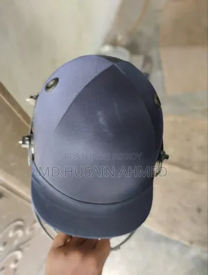 Cricket Helmet and Batting Pads