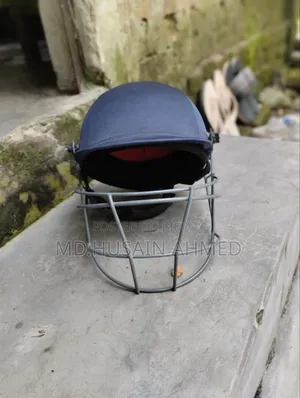 Cricket Helmet and Batting Pads