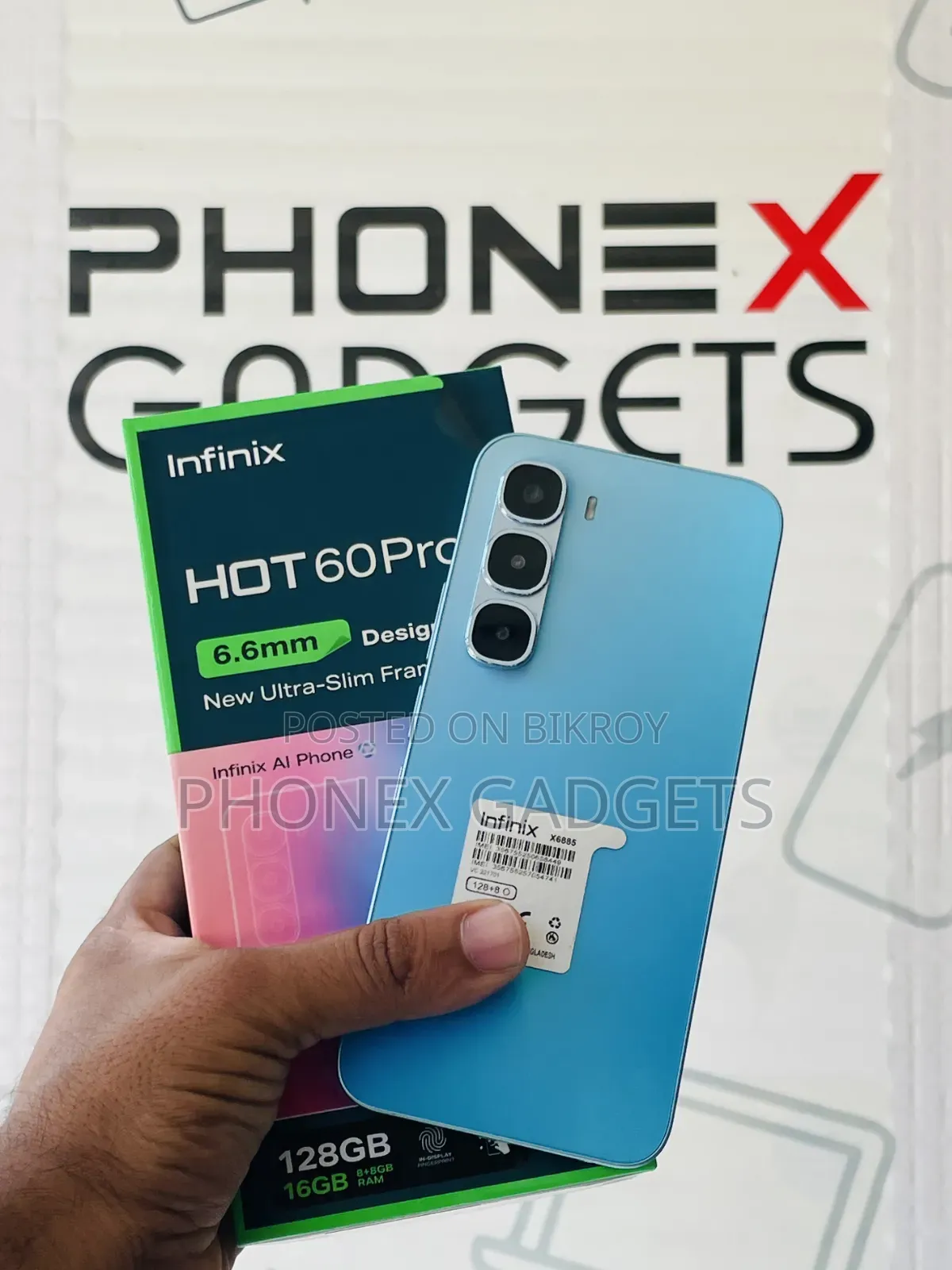 Infinix Hot 60 Pro 128 GB Blue