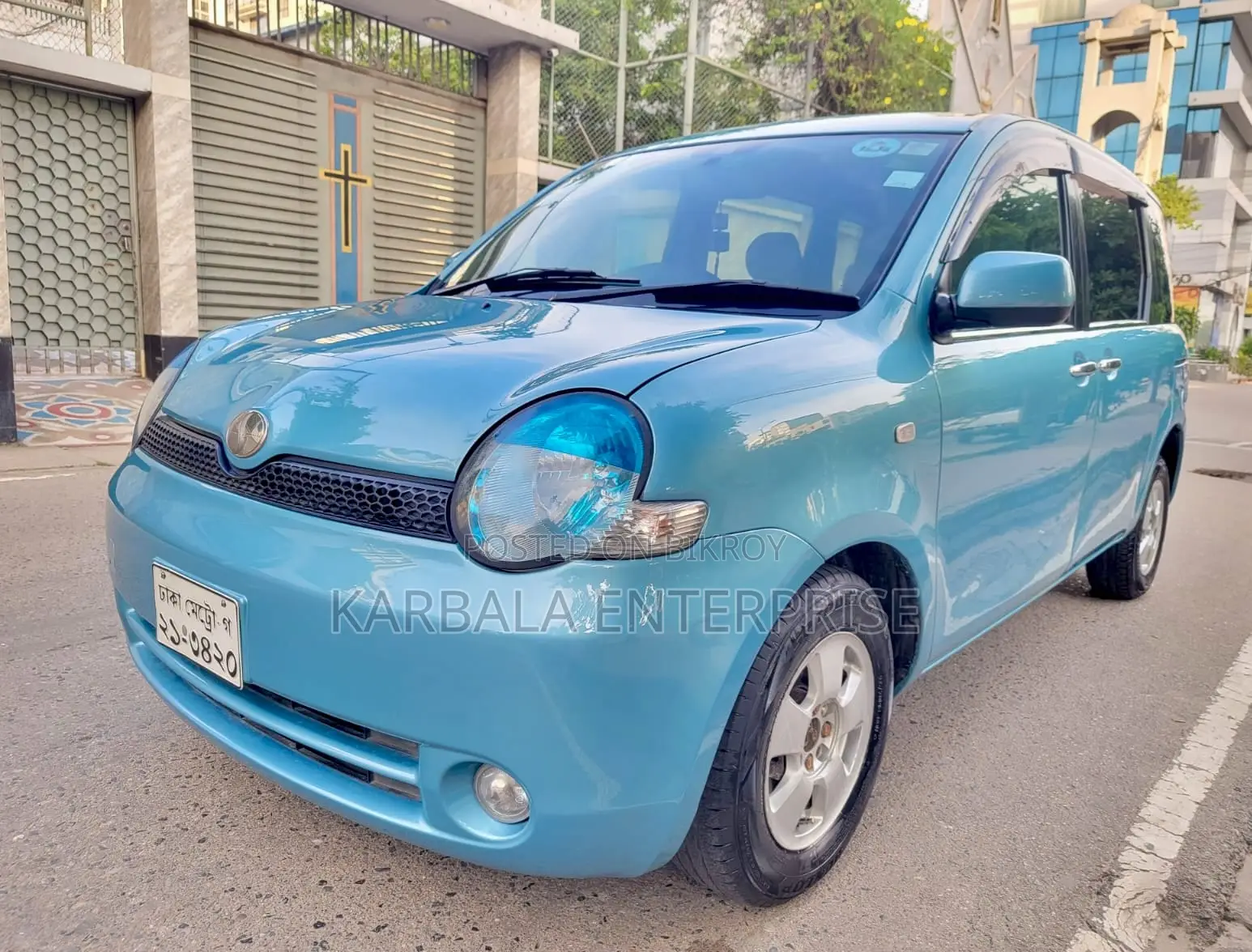 Toyota Sienta 1.5 Four-Wheel Drive 2005 Green
