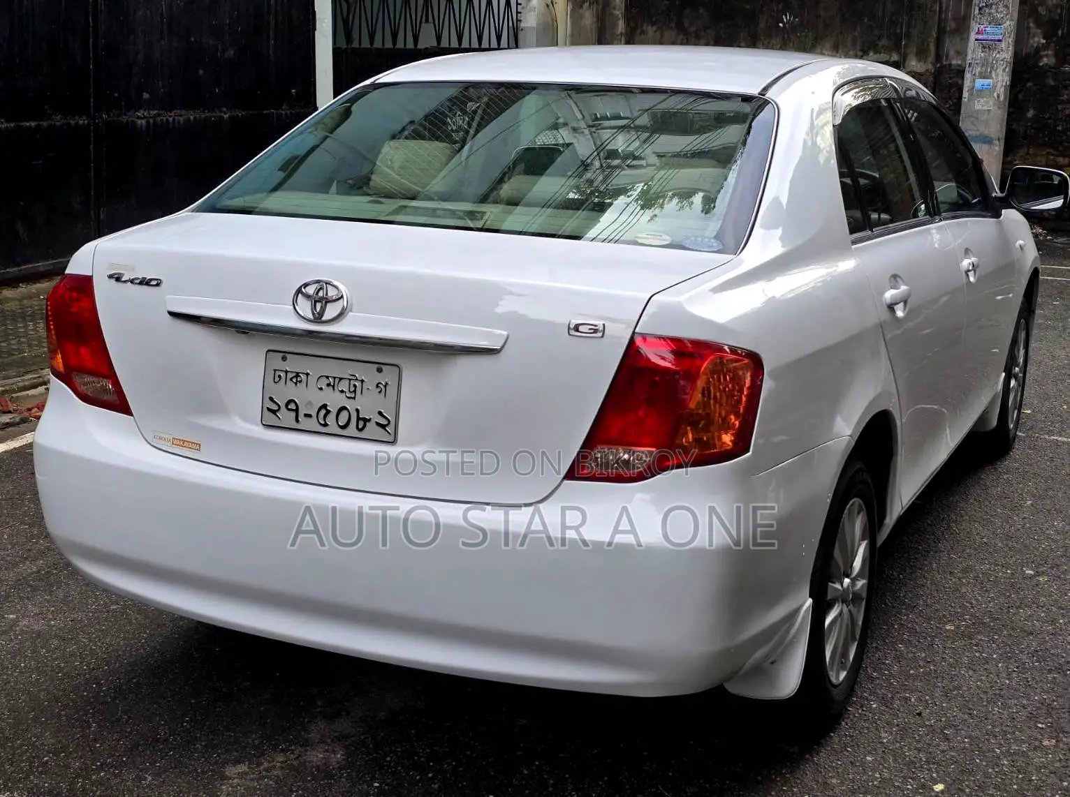 Toyota Axio 1.5 G FWD 2006 White