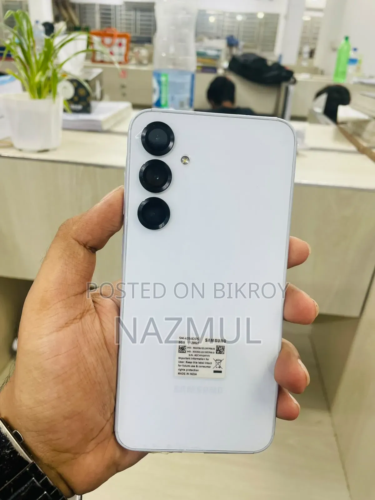 Samsung Galaxy A35 128 GB White