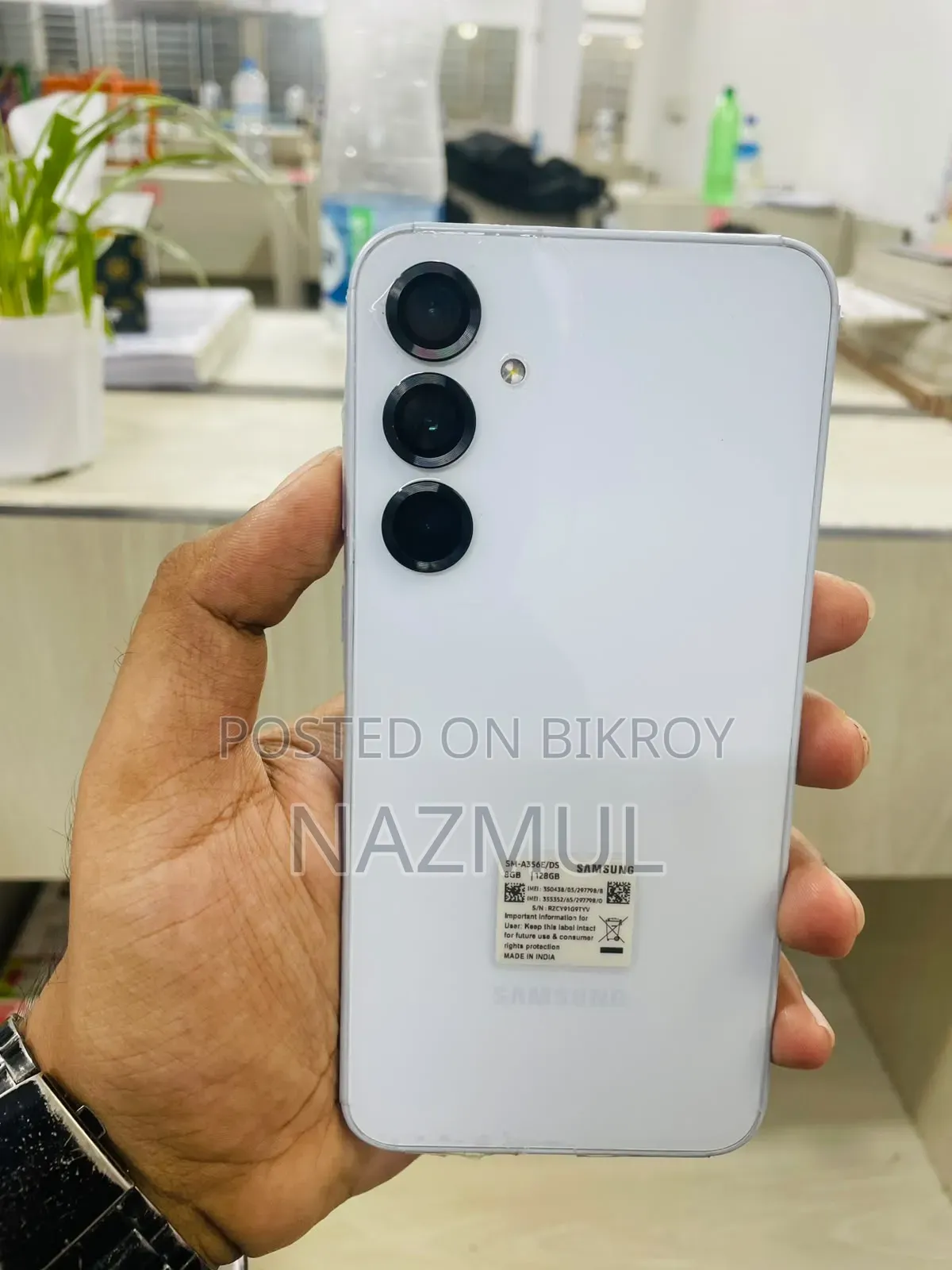 Samsung Galaxy A35 128 GB White
