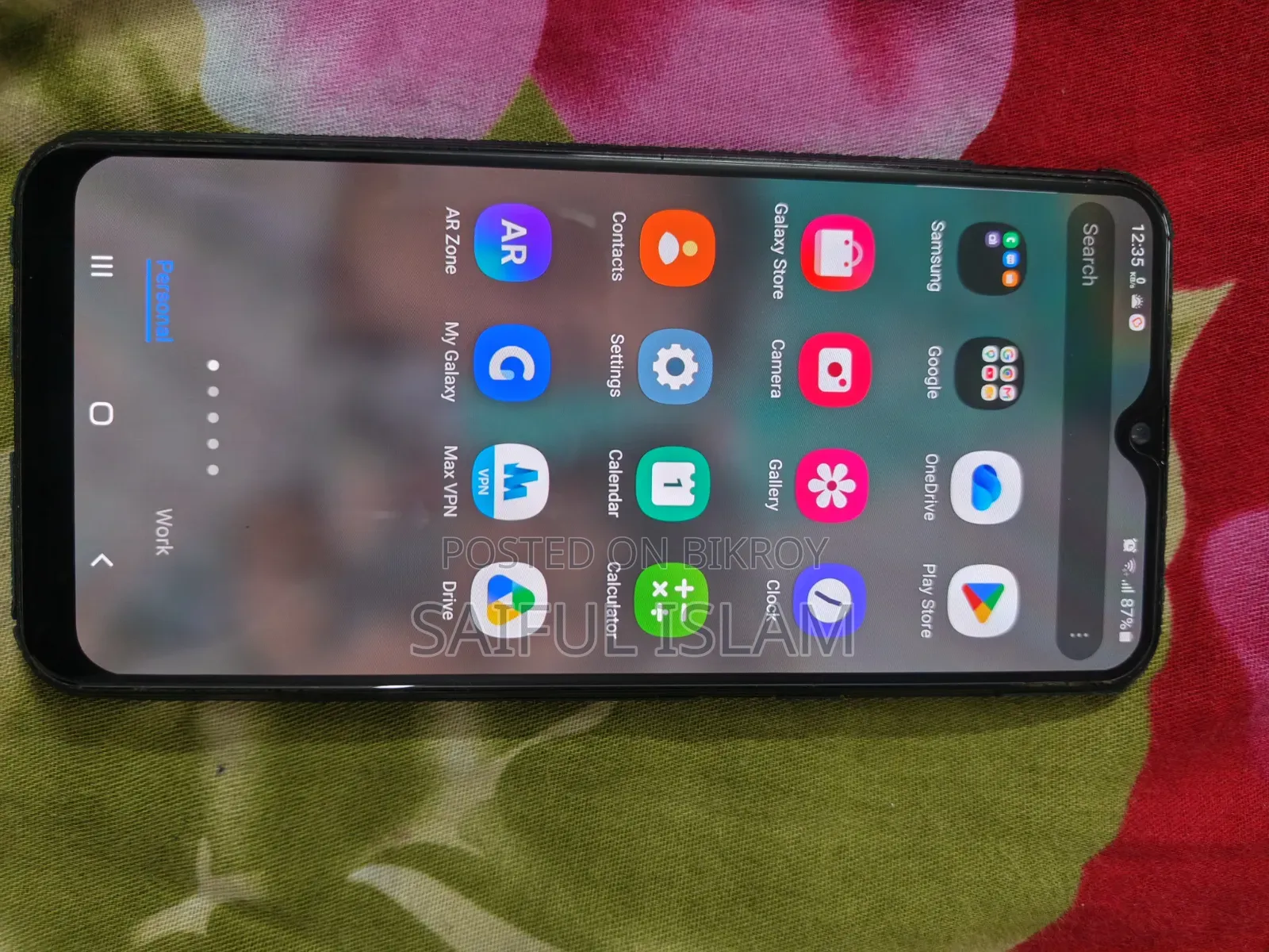 স্যামসাং গ্যালাক্সি এ৫০ ৬৪ জিবি পার্পল