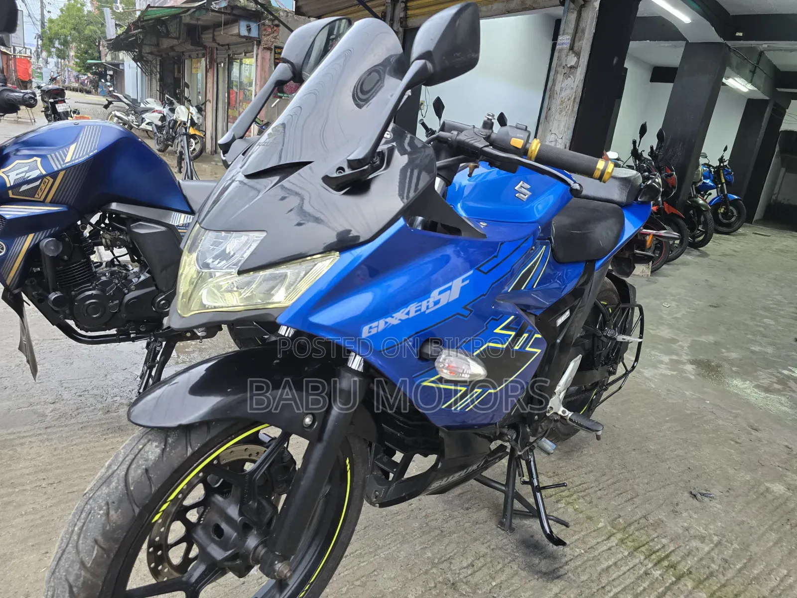 Suzuki Gixxer SF 2022 Blue