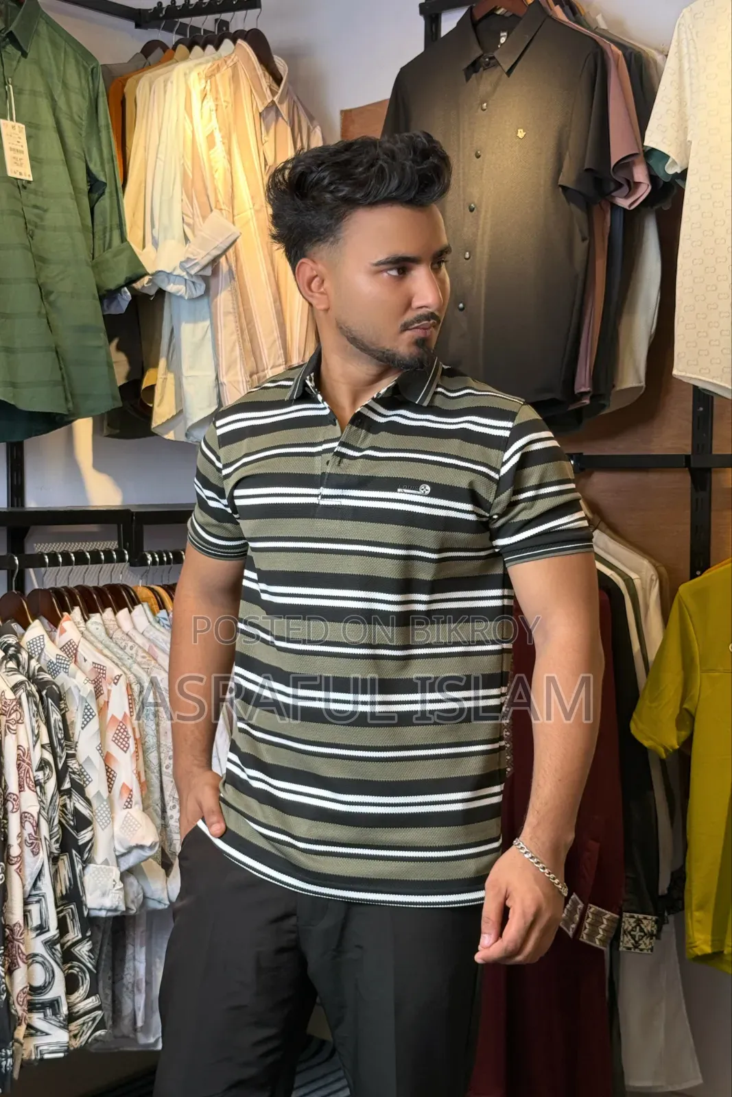 100% Original China Fabric Polo T-Shirt