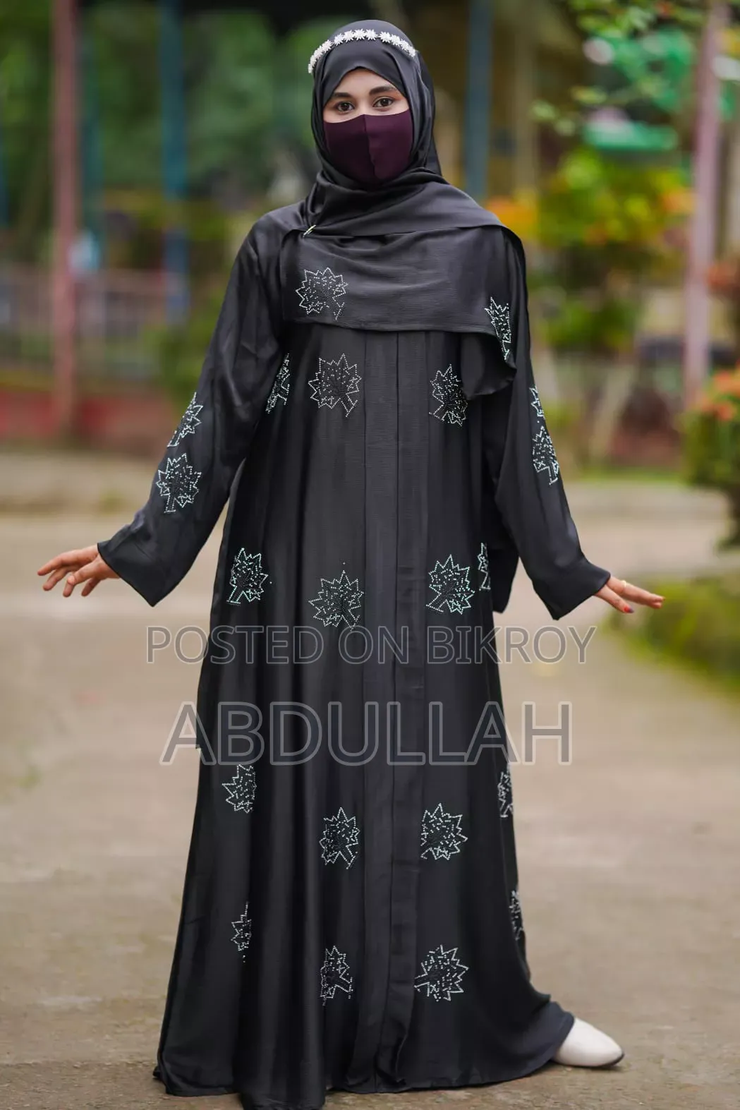 Afrin Stone Borka (Only Borka) বোরকা আবায়া