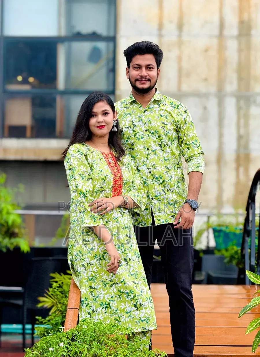 Couple Dress Complete Set Shirt Three Piece