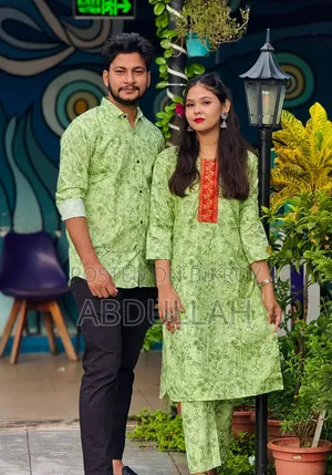 Couple Dress Complete Set Shirt Three Piece