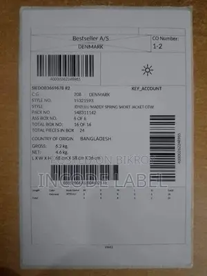Barcode and Shipping Label Printing