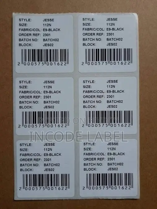 Barcode and Shipping Label Printing