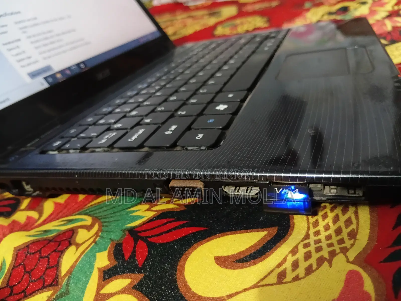 Laptop Acer 4GB Intel Core i3 SSD 128GB