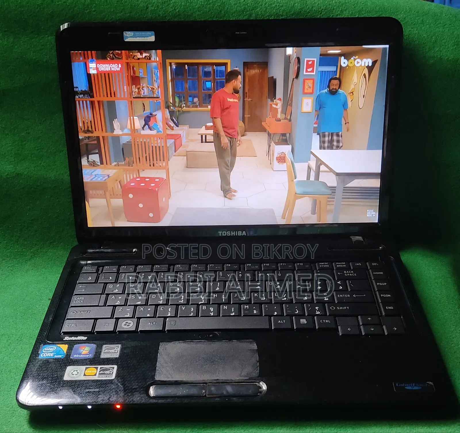 Laptop Toshiba 4GB Intel Core i3 HDD 320GB