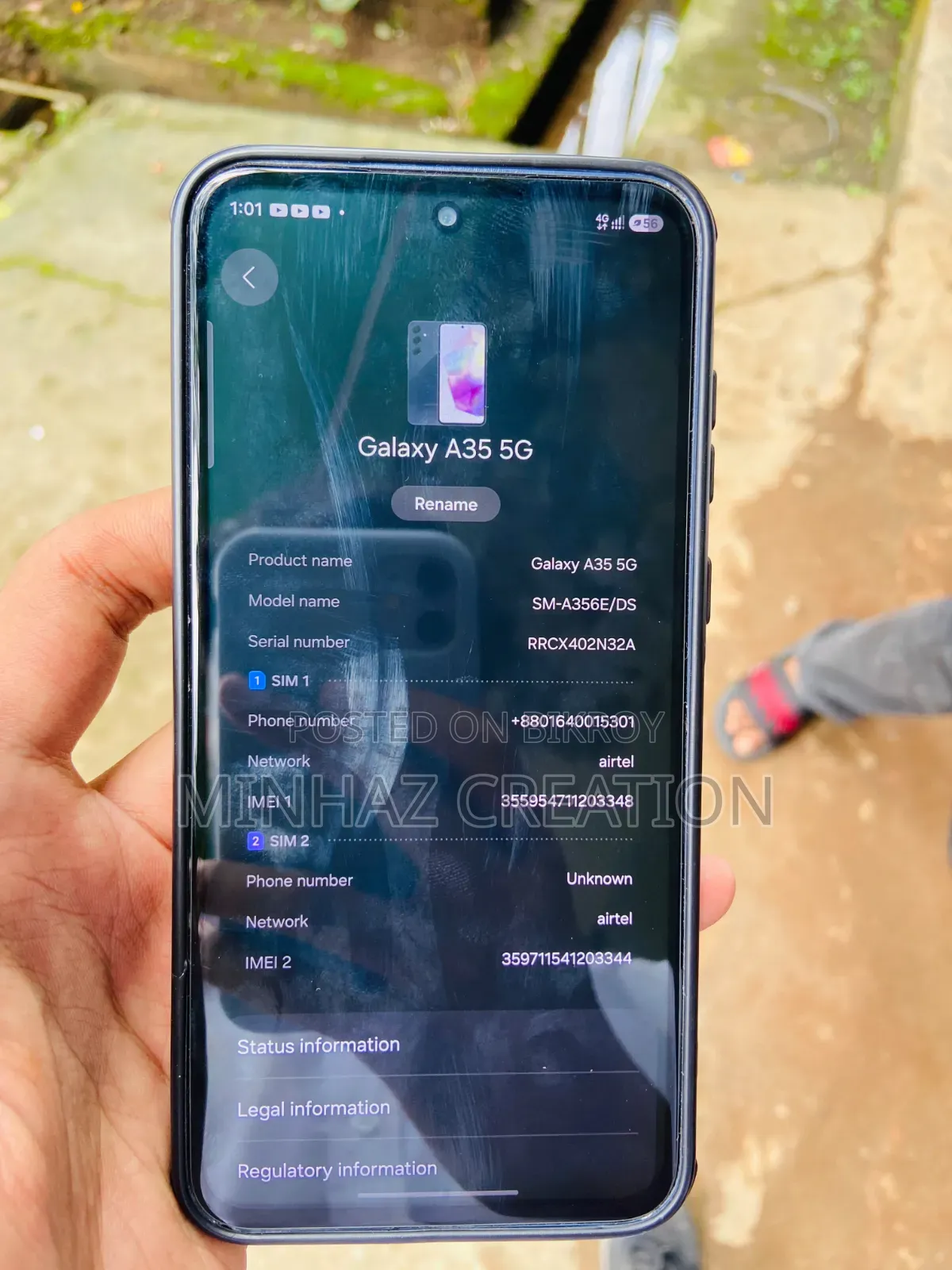 Samsung Galaxy A35 256 GB Black