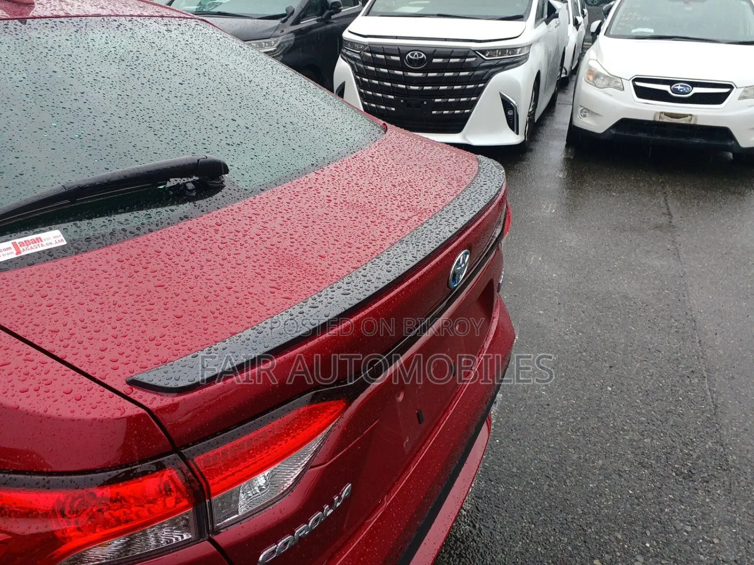Toyota Corolla 2022 Red