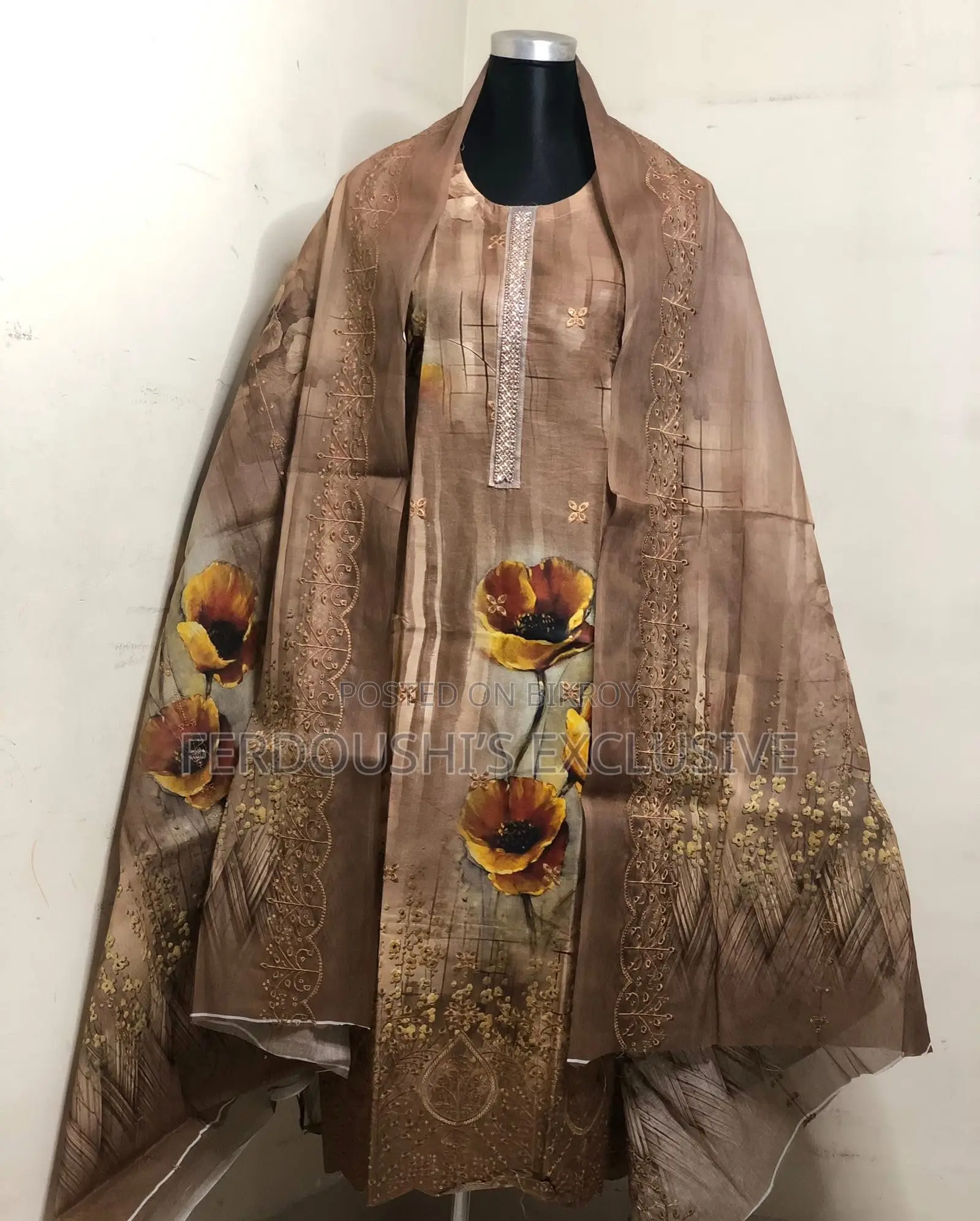 কারচুপি কটন ডিজিটাল প্রিন্ট