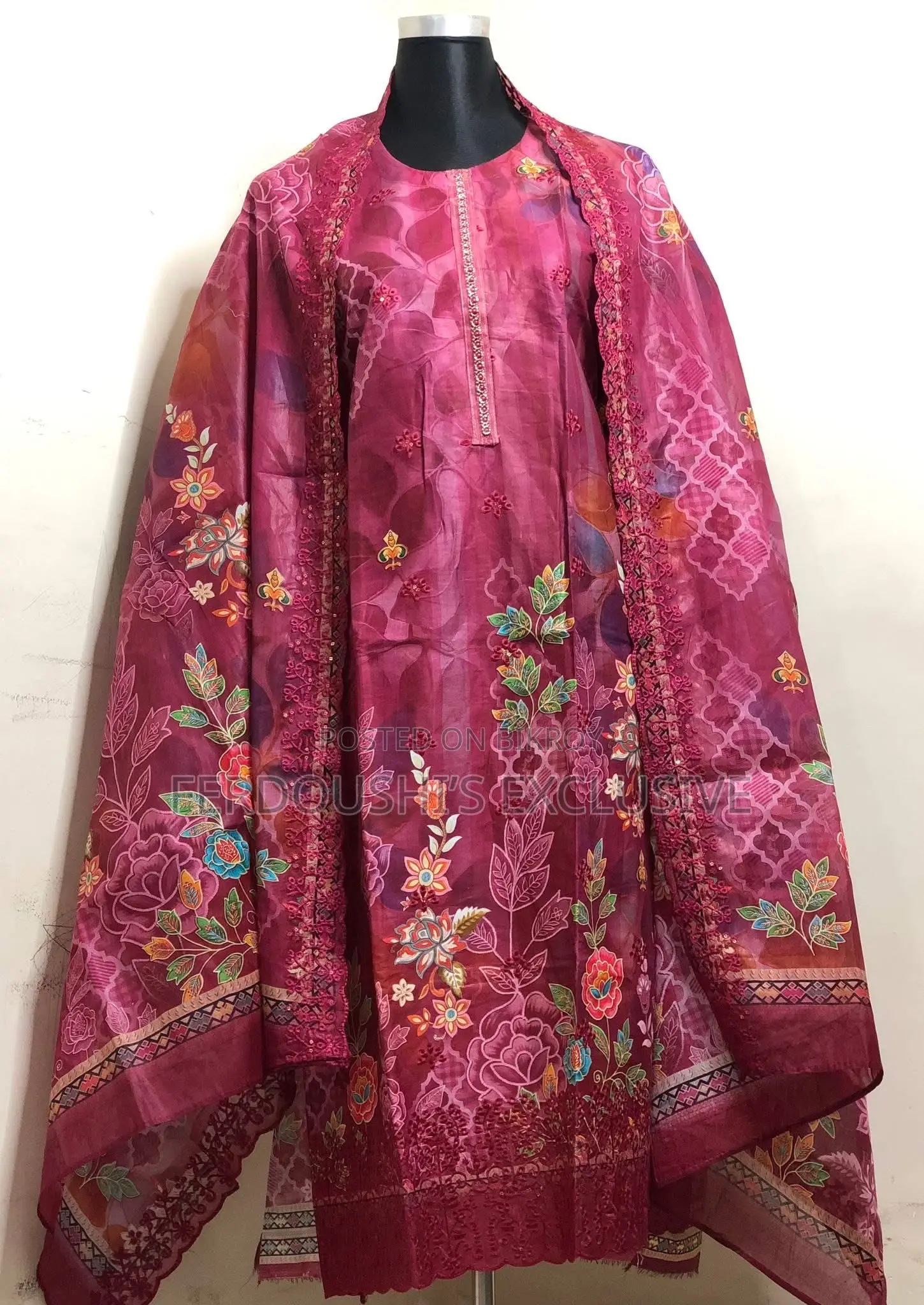 কারচুপি কটন ডিজিটাল প্রিন্ট