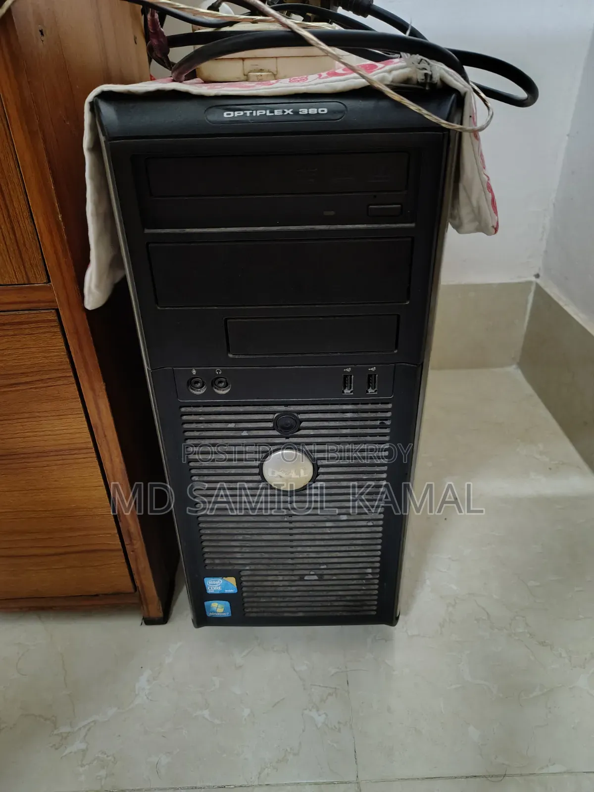 Desktop Computer Dell OptiPlex 380 4GB RAM Intel Core 2 Duo 128GB Hard Disk