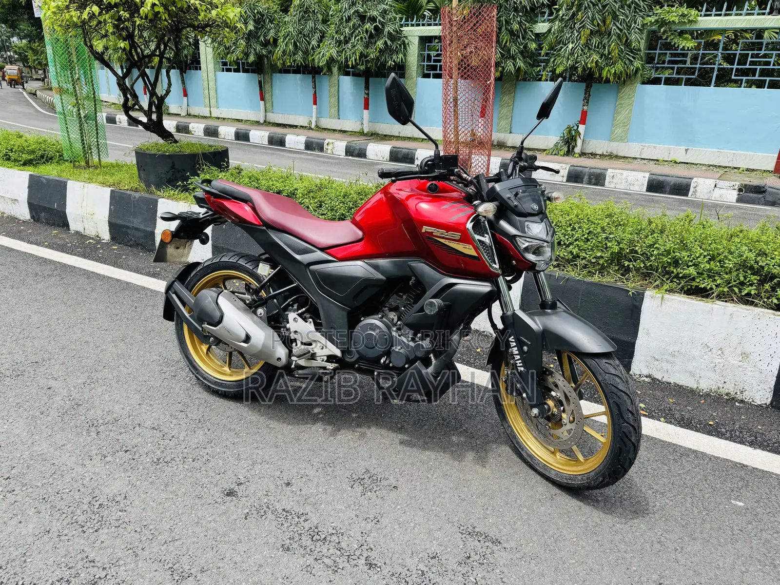 Yamaha FZS V3 ২০২৩ লাল