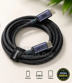 Baseus 100W USB-C to USB-C Fast Charging Cable (Original)
