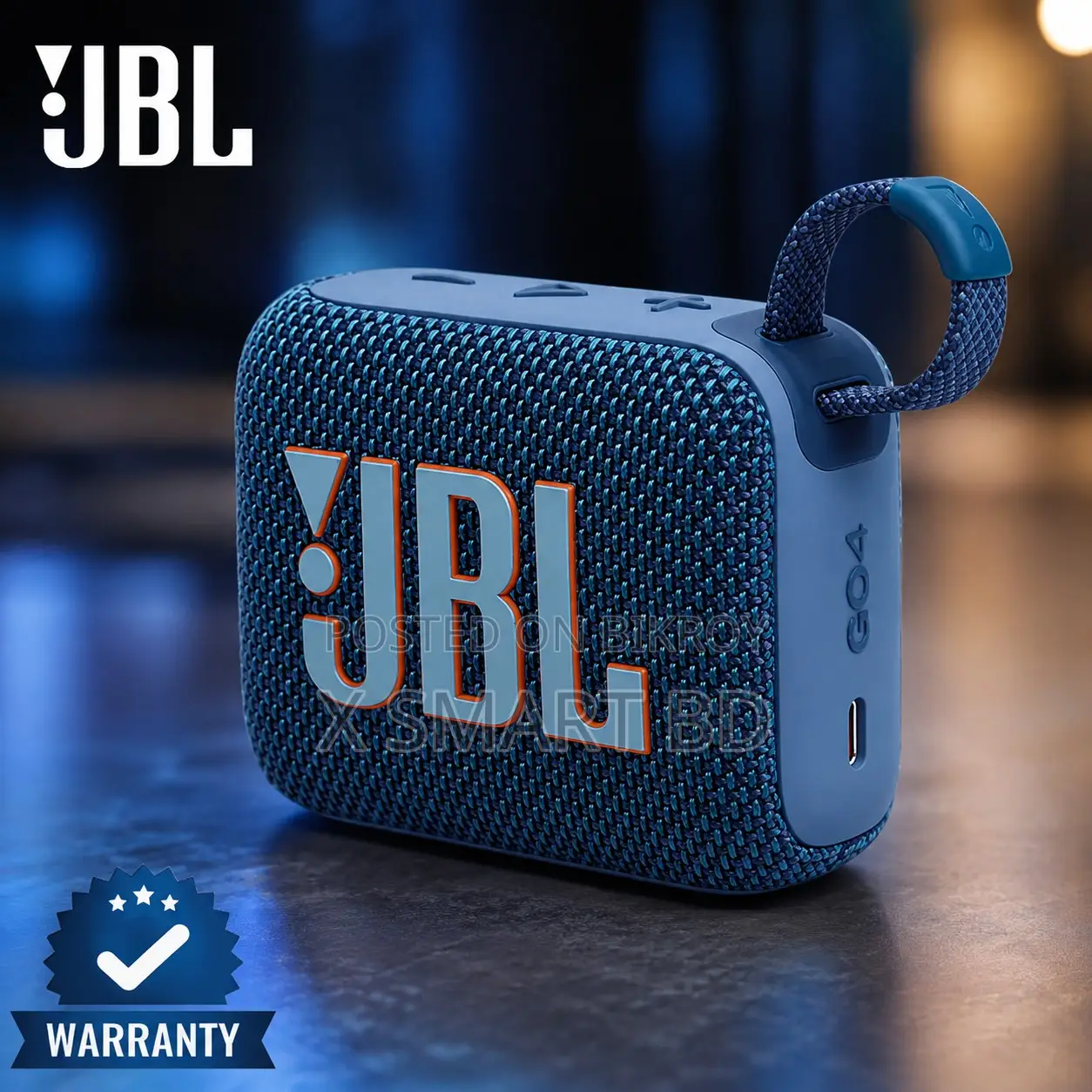 JBL GO 4 Portable Bluetooth Speaker