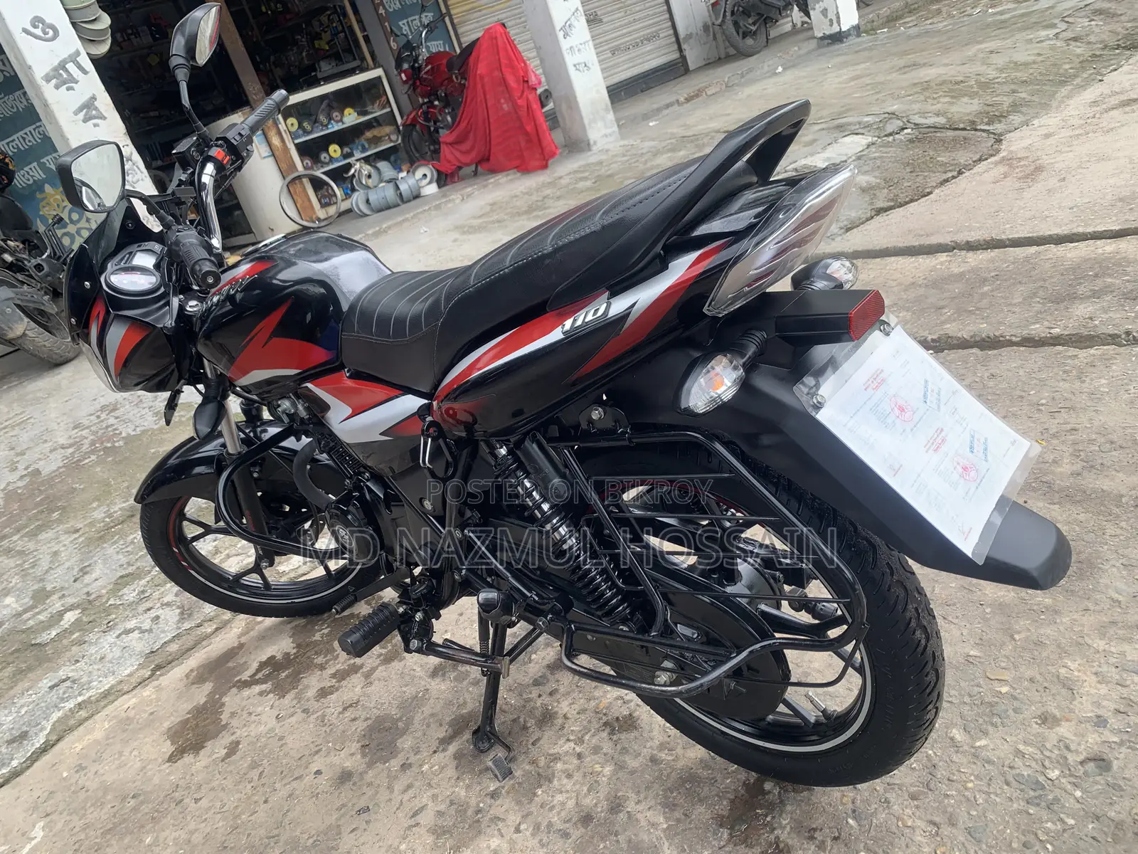 Bajaj Discover 110 2022 Black