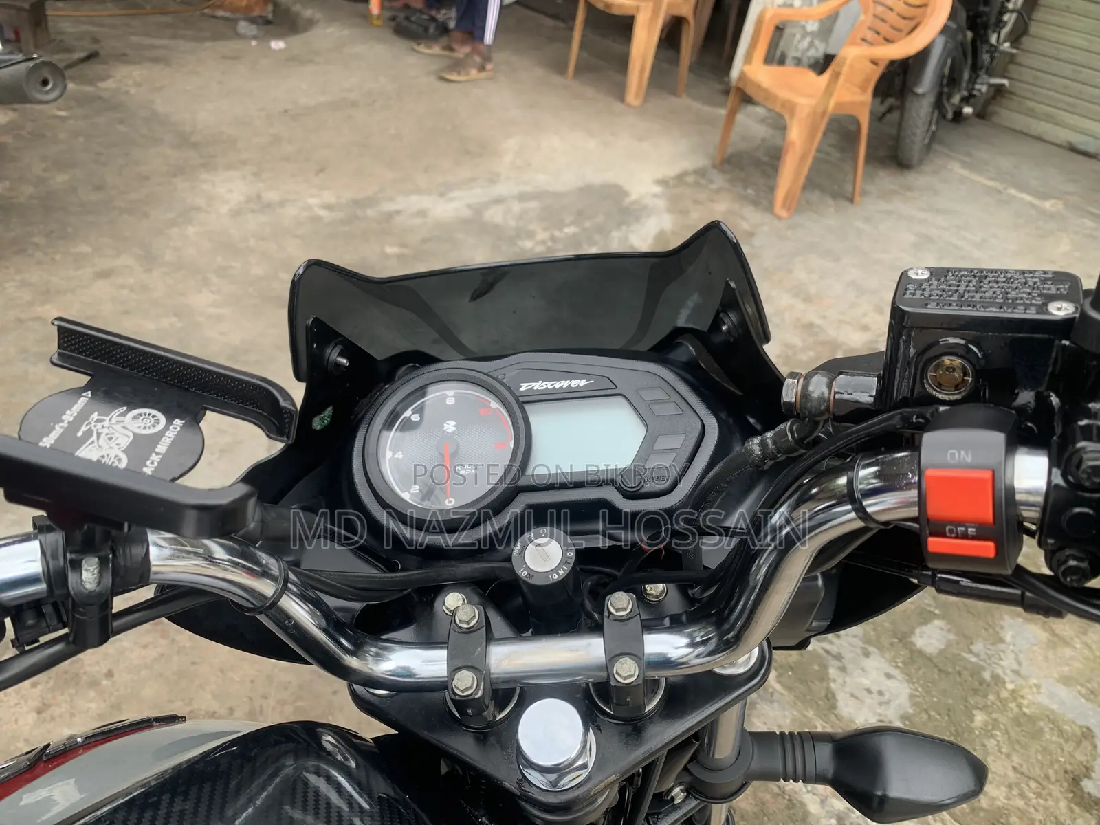 Bajaj Discover 110 2022 Black