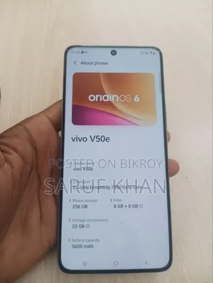 Vivo V50e 256 GB White
