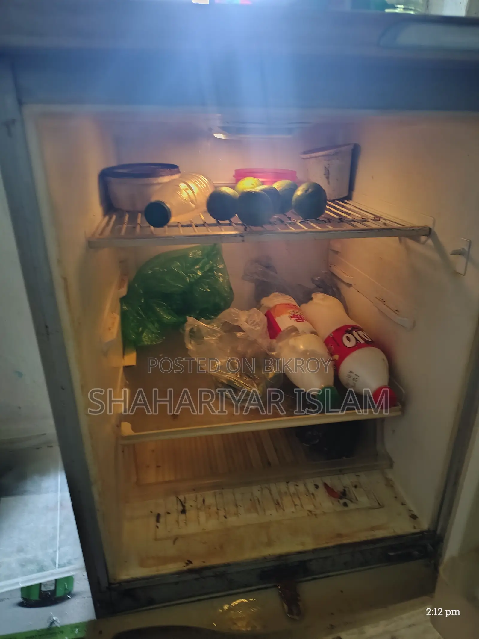 Running working fridge available. Brand new gas filled. If you want to take it, please contact