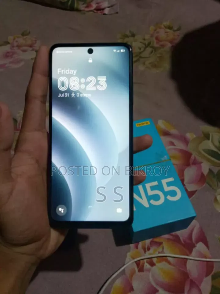 রিয়েলমি নারজো এন৫৫ ৬৪ জিবি ব্ল্যাক