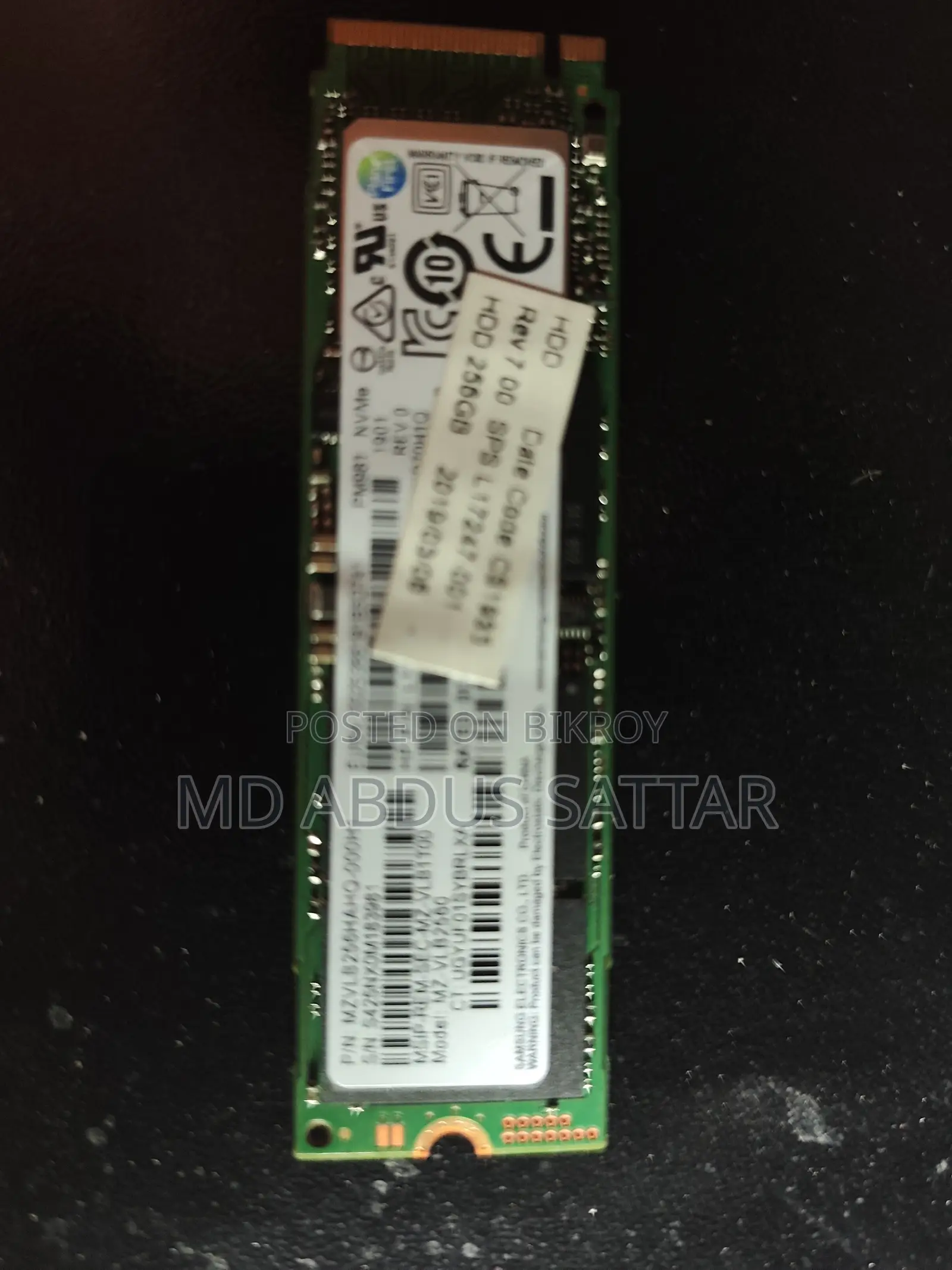Original HP Laptop 256gb SSD