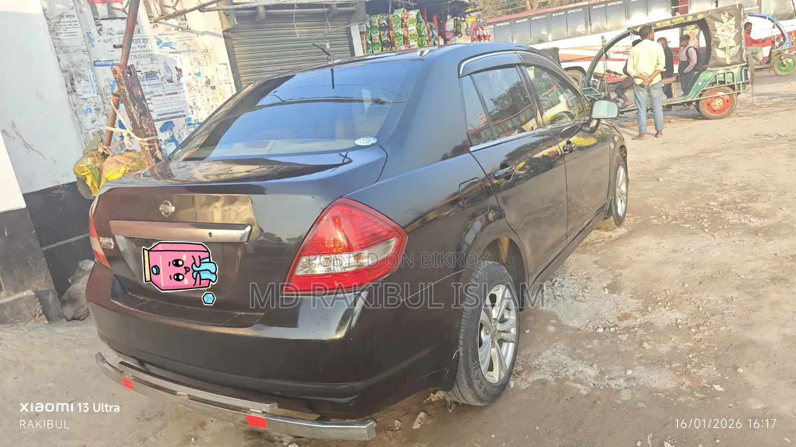 Nissan Tiida 2006 Black
