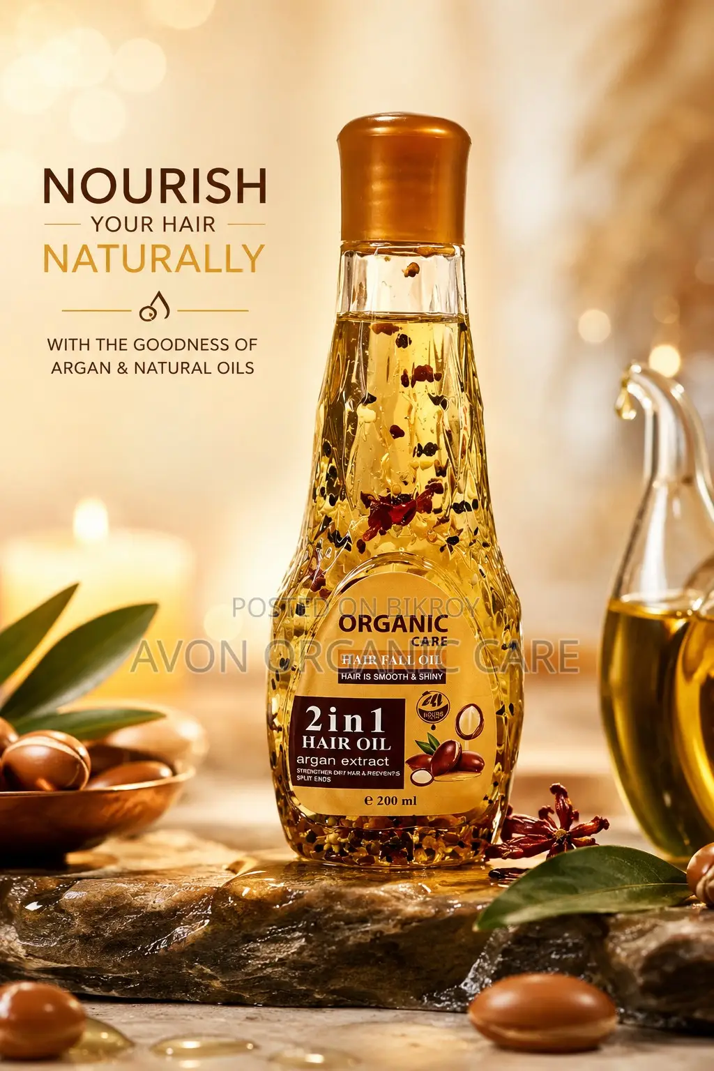 Colorsglam Organic Care Hairfall Oil