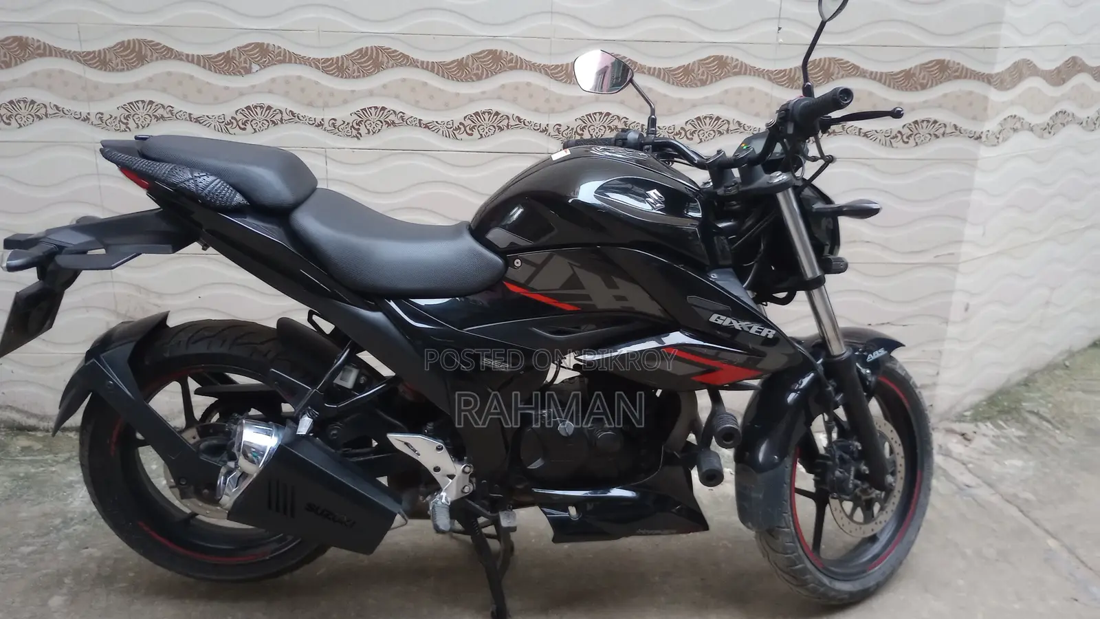 Suzuki Gixxer 2023 Black
