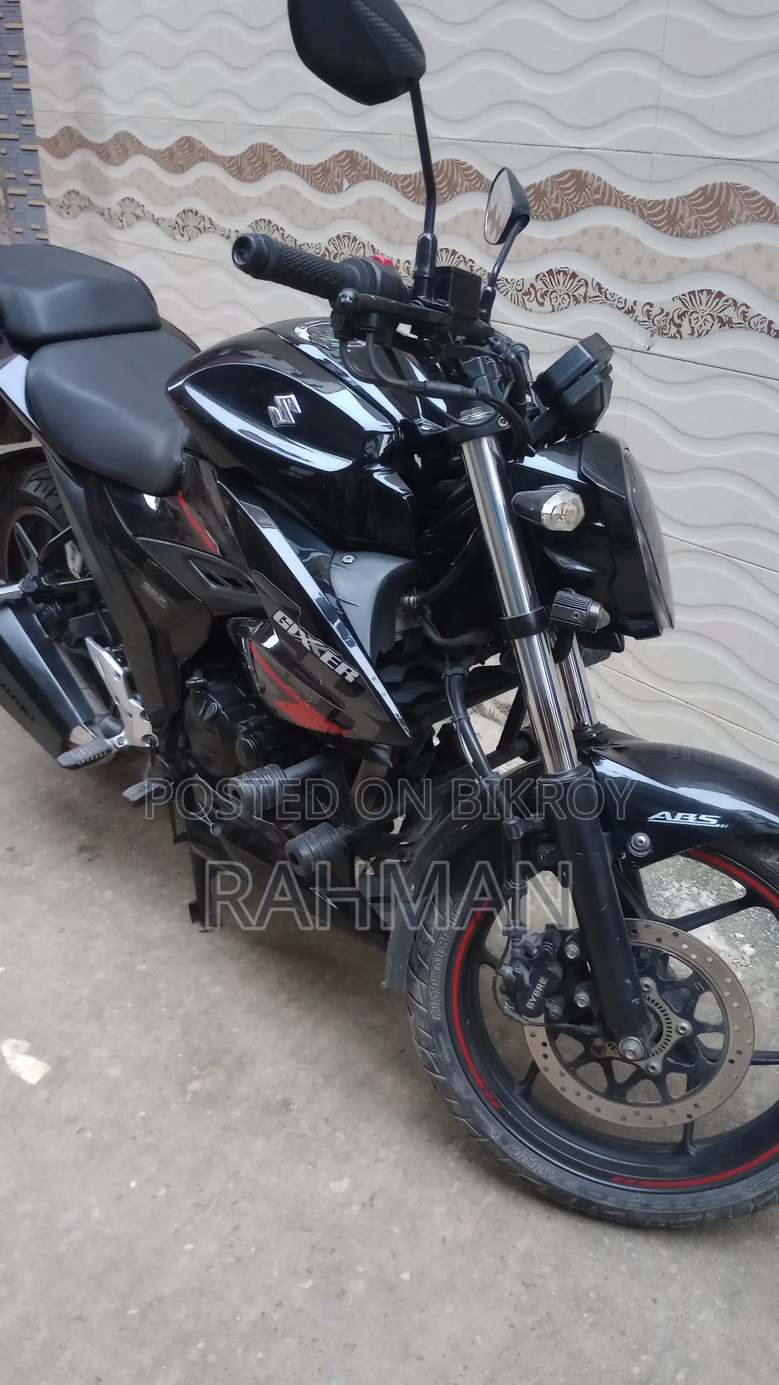 Suzuki Gixxer 2023 Black