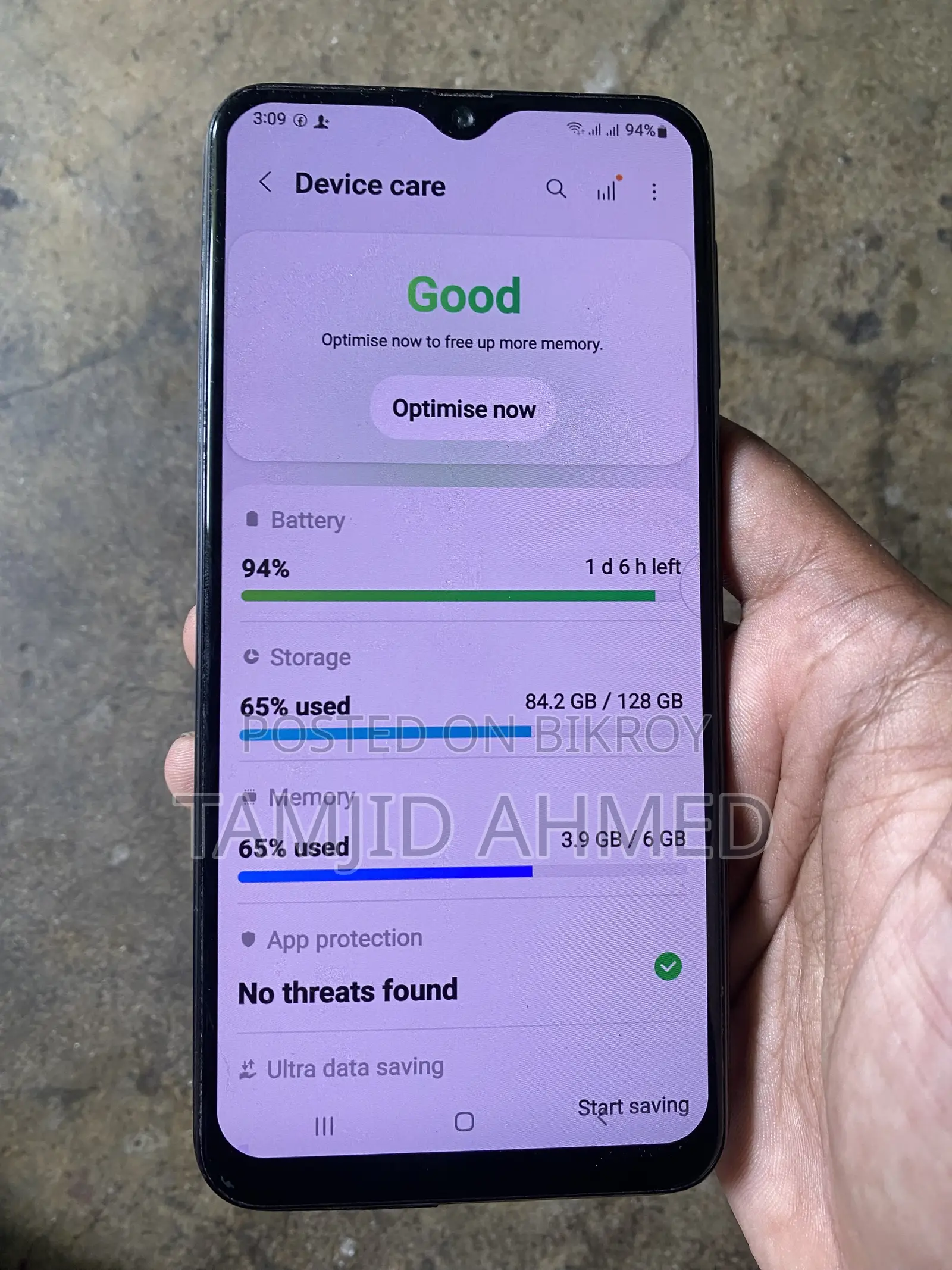 Samsung Galaxy M21 128 GB Black